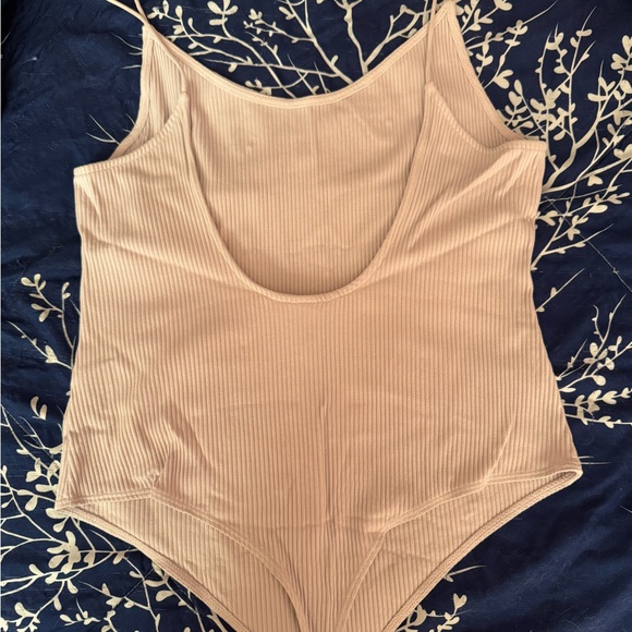 Lavender Ribbed Bodysuit - Picture 2 of 2